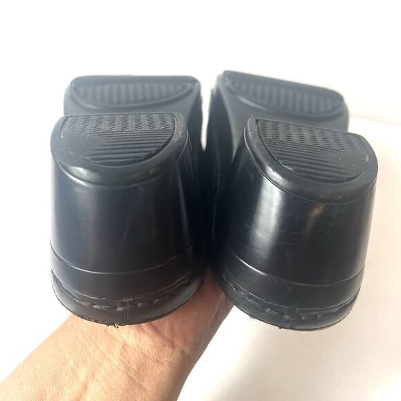 Dansko Black Leather Clog Women's EU 38 US 7.5-8 Comfort Mule Slip On Work Shoes - Picture 8 of 11